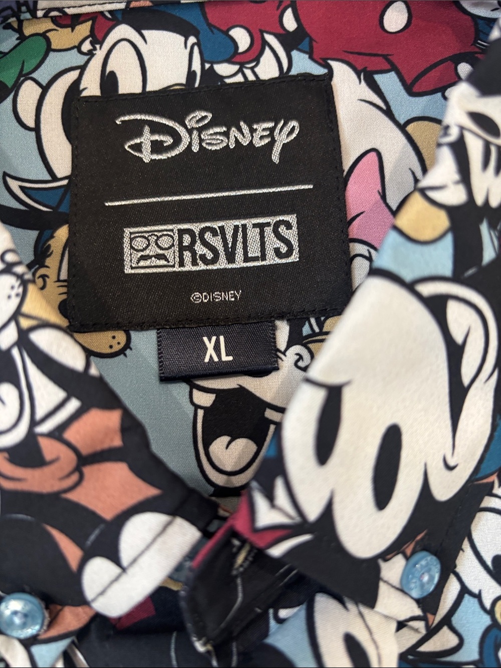 Disney Mickey & Friends All-Over Print Short Sleeve Shirt - Multicolor - Picture 2 of 7
